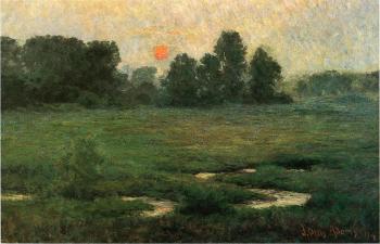 An August Sunset, Prarie Dell
